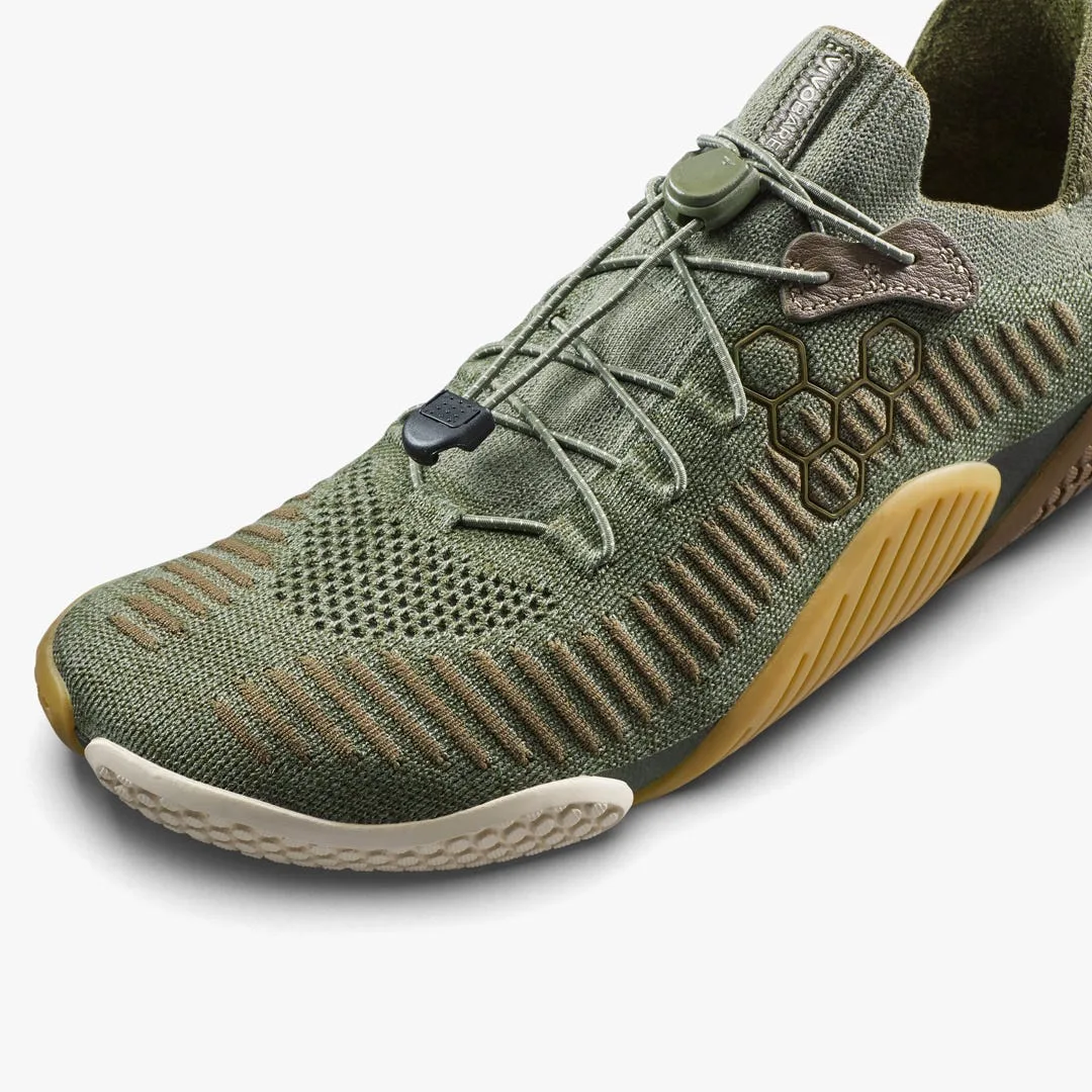 Кроссовки Vivobarefoot Motus Flex Natural — мужская модель, мшисто-зелёный, фото 6