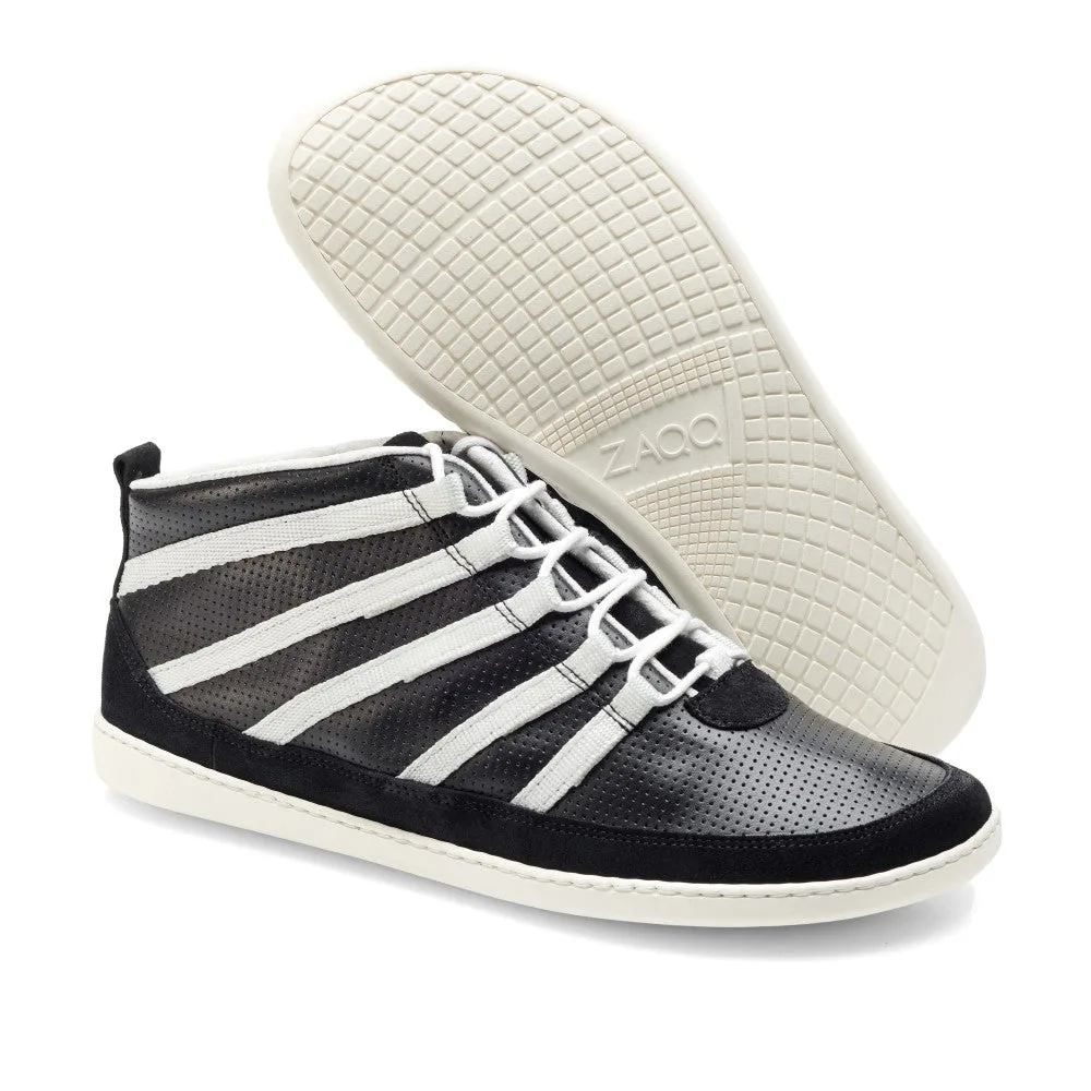 Кроссовки для женщин и мужчин ZAQQ SPARQ Mid Black White (белый цвет), фото 2
