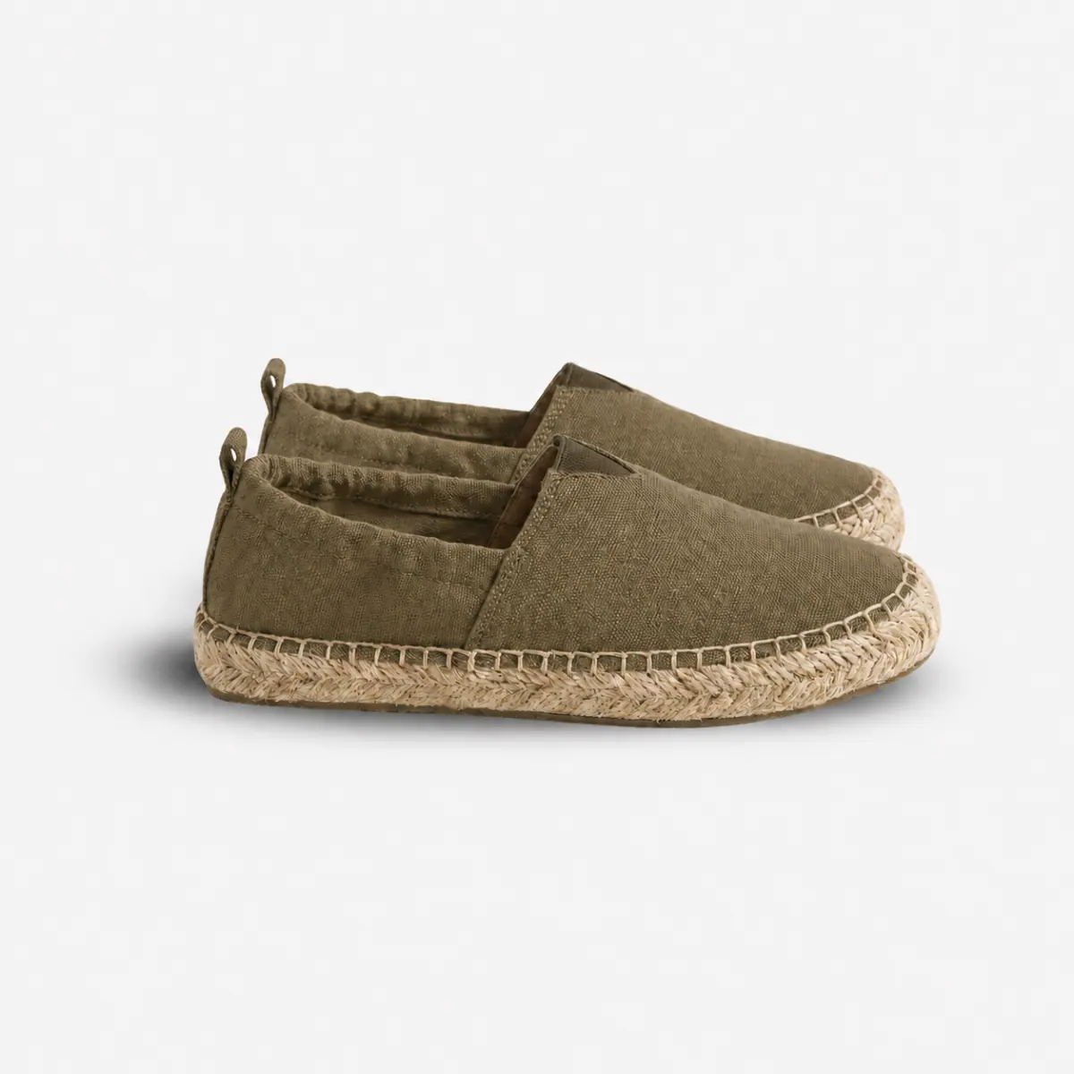 Эспадрильи Roots Espadril — оливковые, фото 2