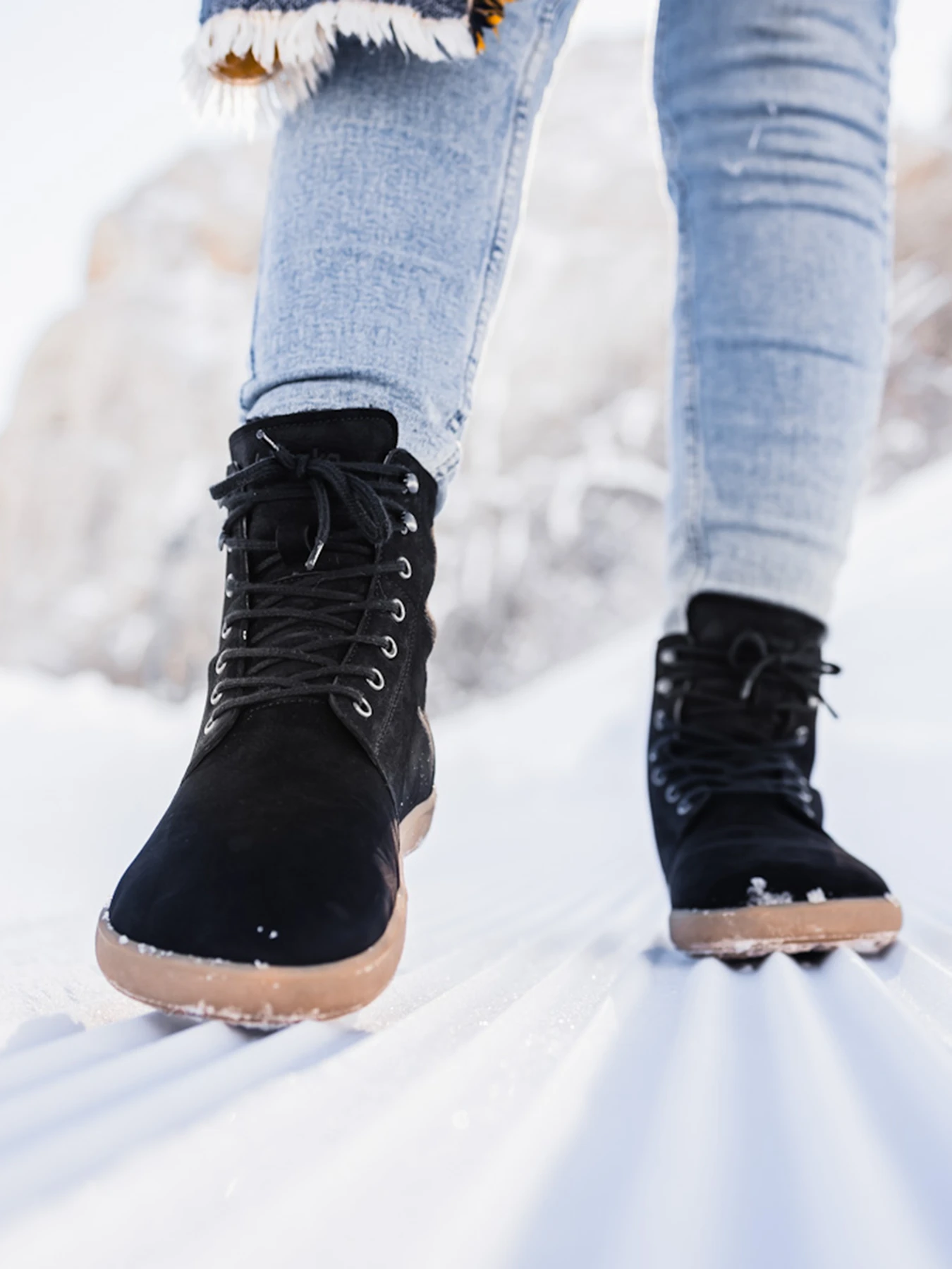 Босоногие ботинки Be Lenka 3.0 - матовый чёрный, фото 4