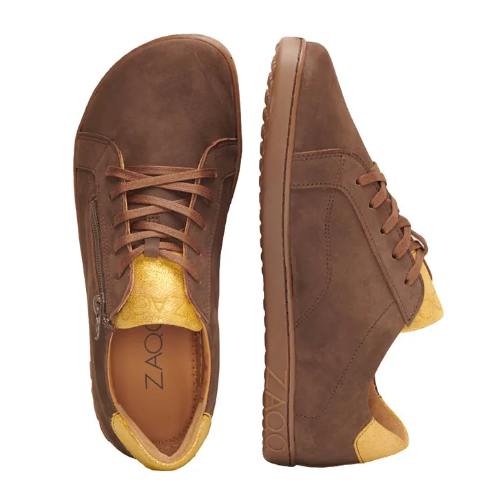 Женские кроссовки ZAQQ QOMFY Wide Brown (коричневый цвет), фото 3