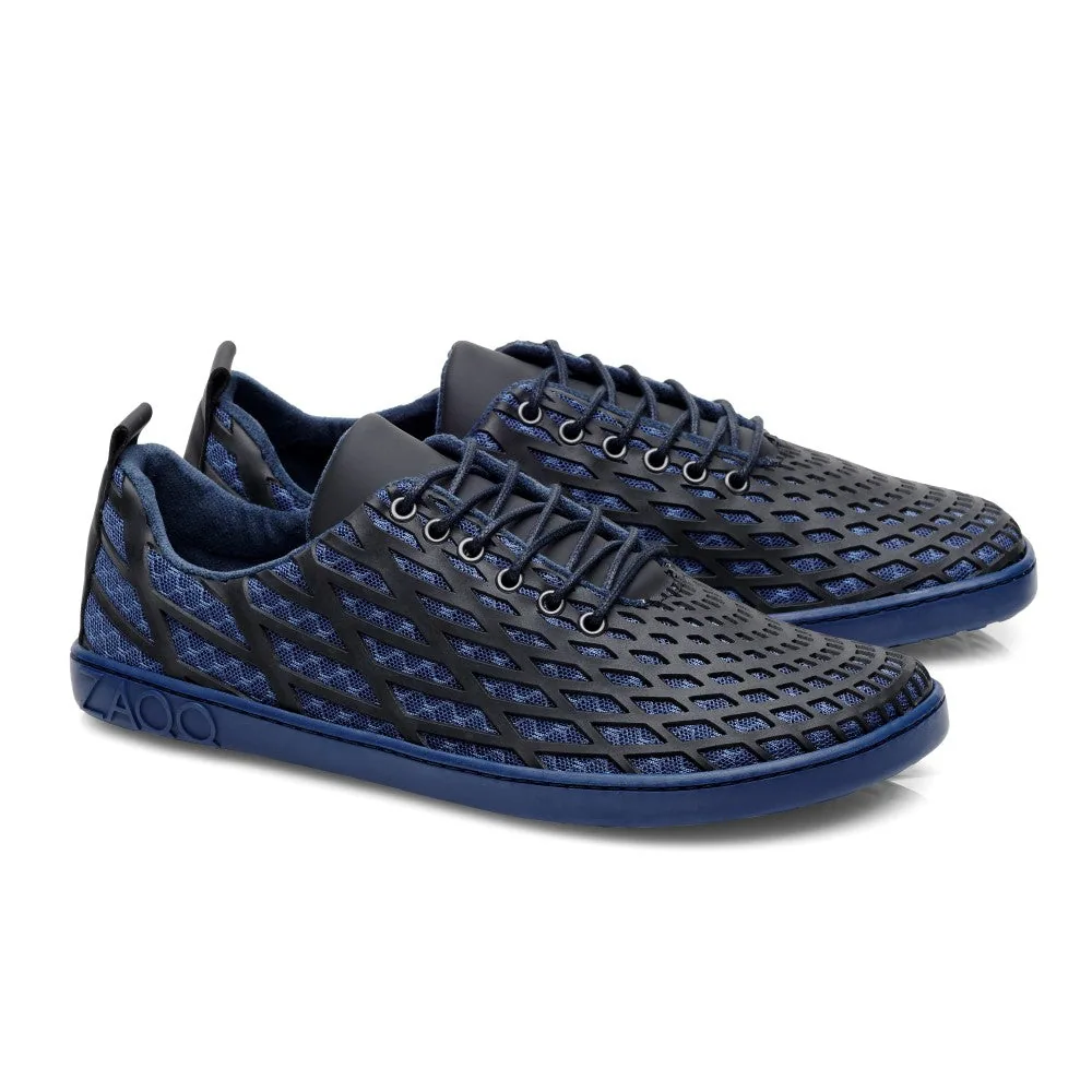 Кроссовки для женщин и мужчин ZAQQ SPIQE Blue Black (чёрный цвет)