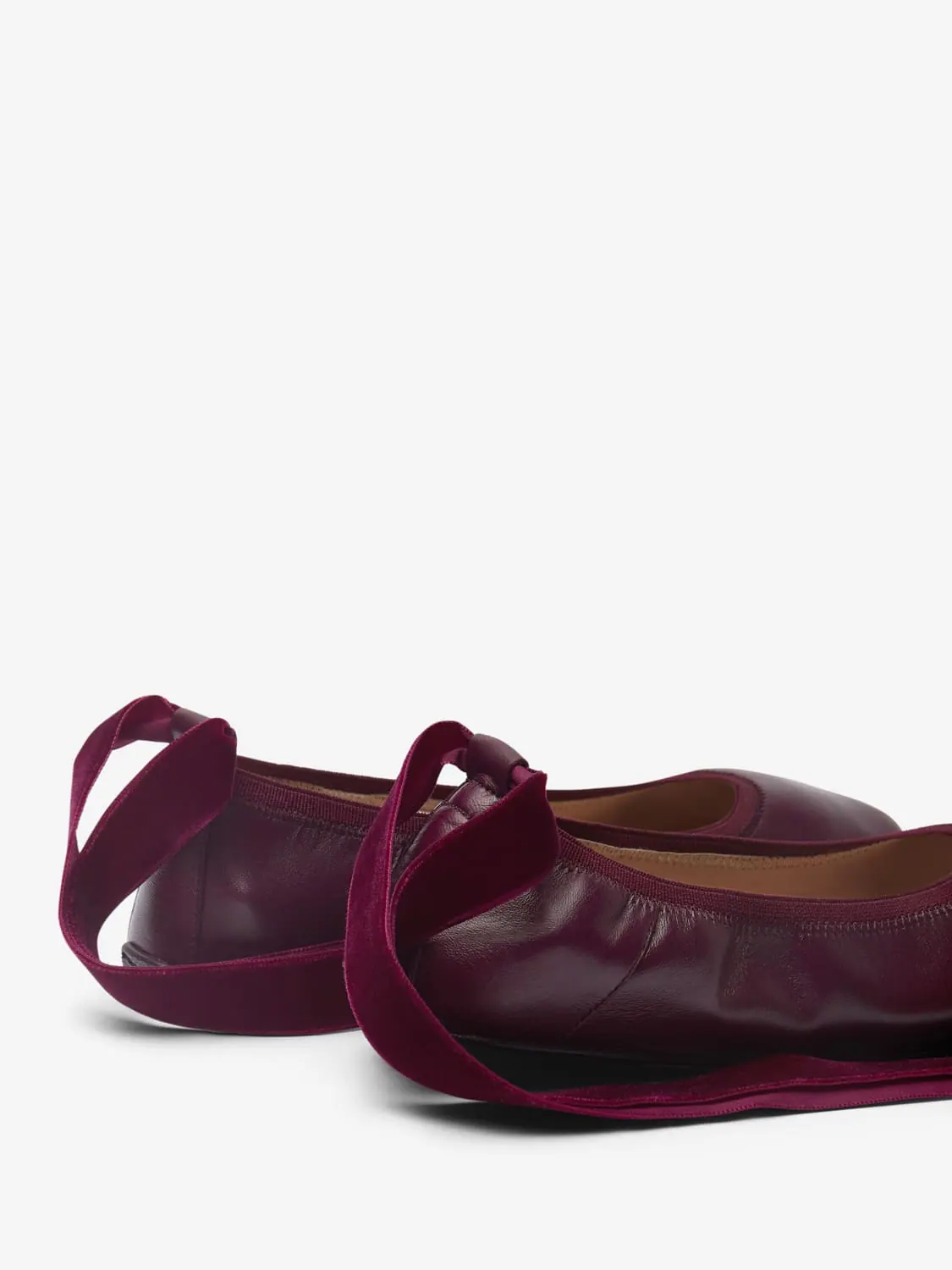 Босоногие балетки Libertas Barefoot Classic — бордовый, фото 8