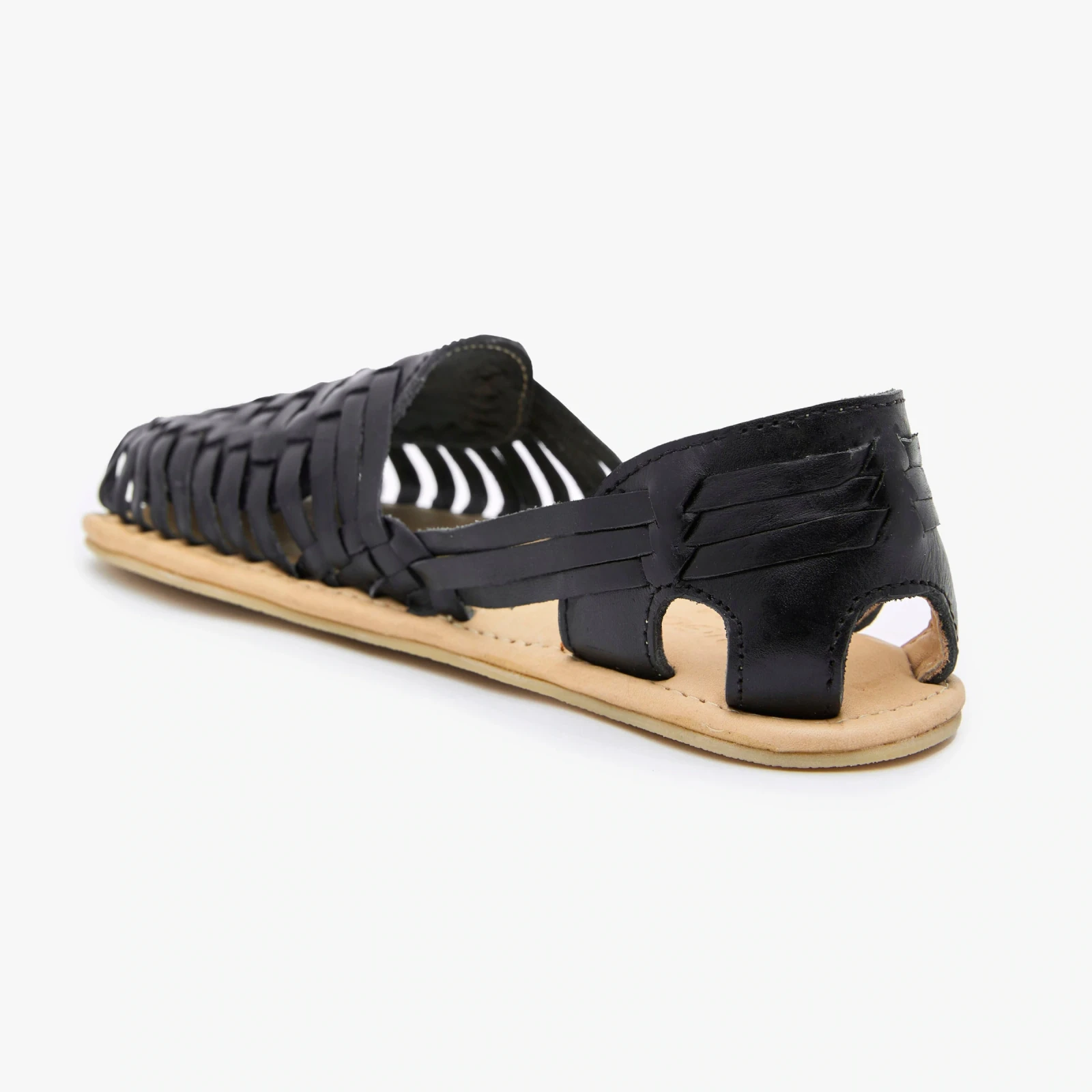 Босоногие сандалии Origo Huarache Slip-On by Anya — чёрный, фото 3
