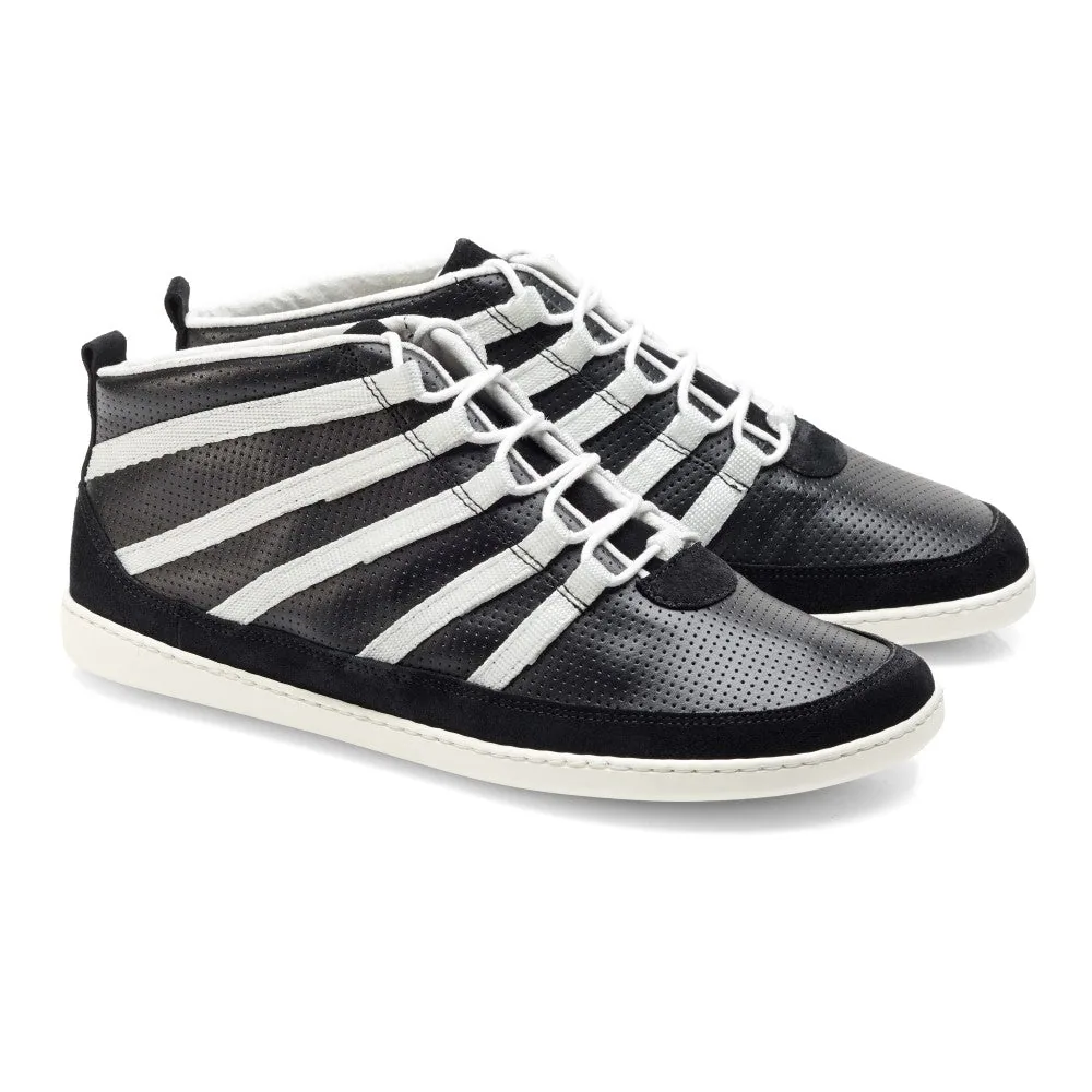 Кроссовки для женщин и мужчин ZAQQ SPARQ Mid Black White (белый цвет)