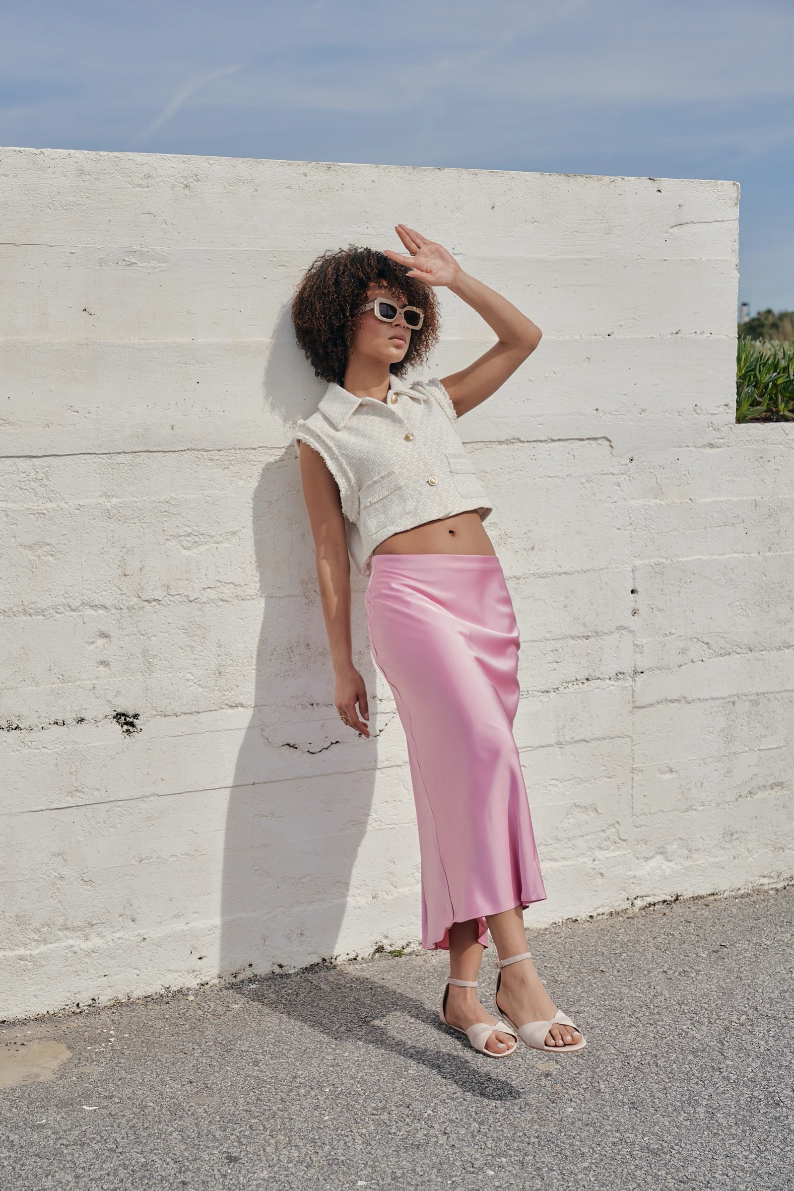 Босоногие сандалии Shapen PETAL — светло-розовый, фото 9