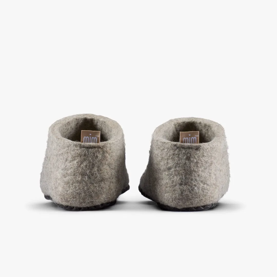 Тапочки Vivobarefoot Mim Felt Slipper II — унисекс, серый, фото 5