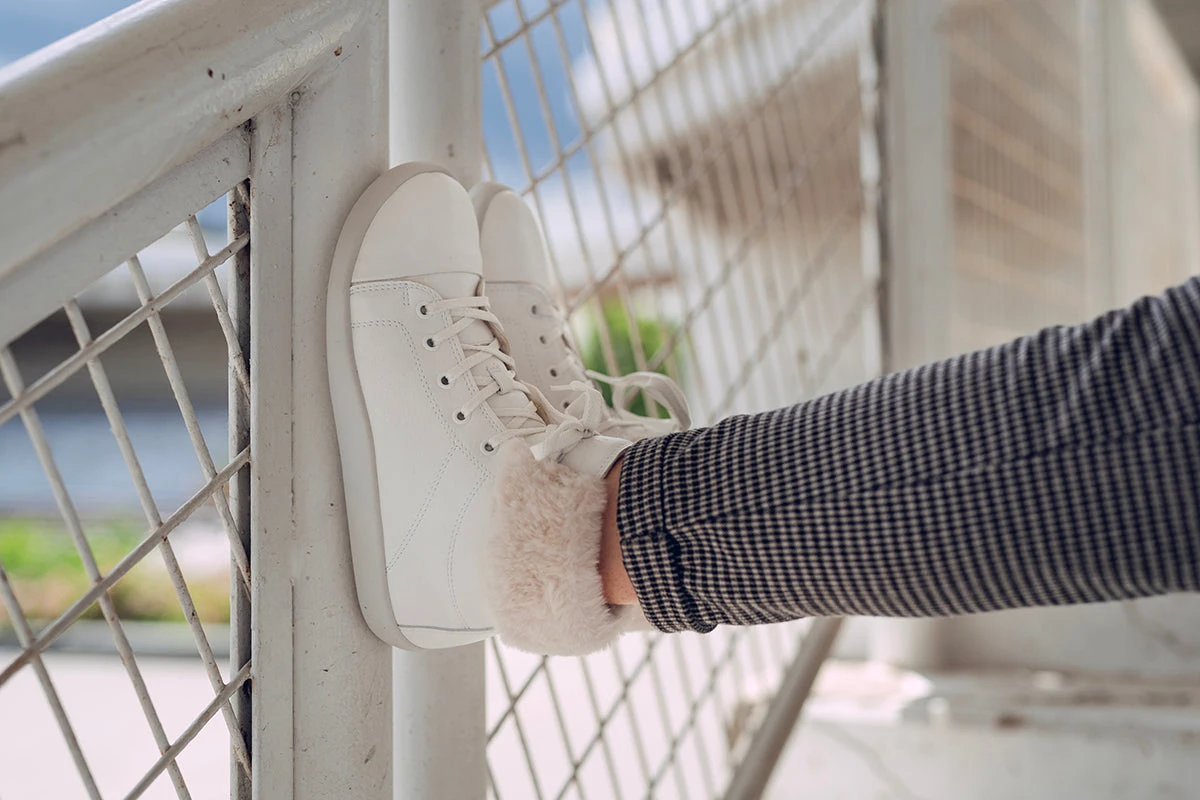 Кроссовки Ahinsa Tara Winter Barefoot — белый, фото 11