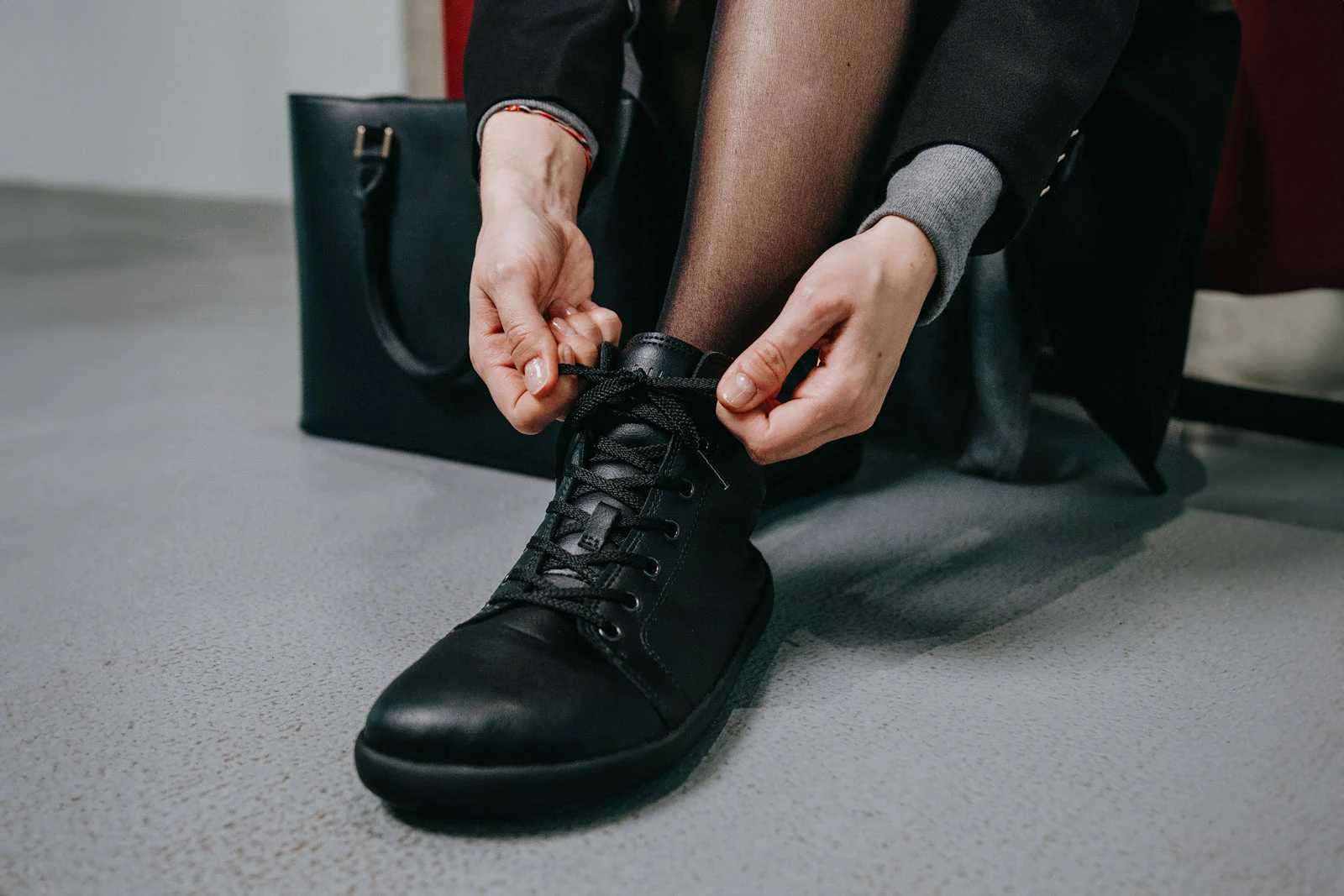 Кроссовки Ahinsa Tara Winter 2.0 Barefoot — чёрный, фото 14