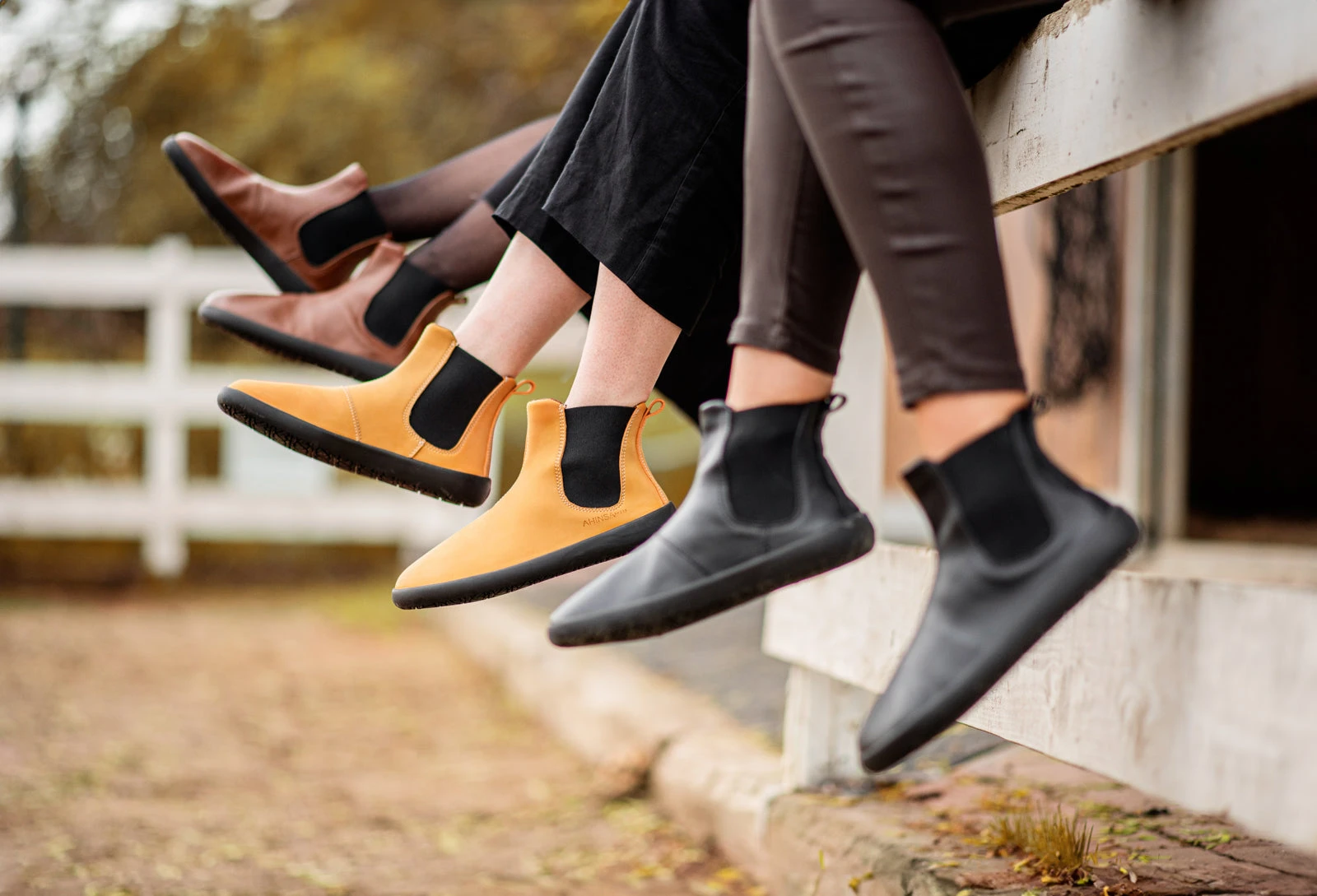 Ботинки Ahinsa Chelsea 2.0 Barefoot — коричневый, фото 16
