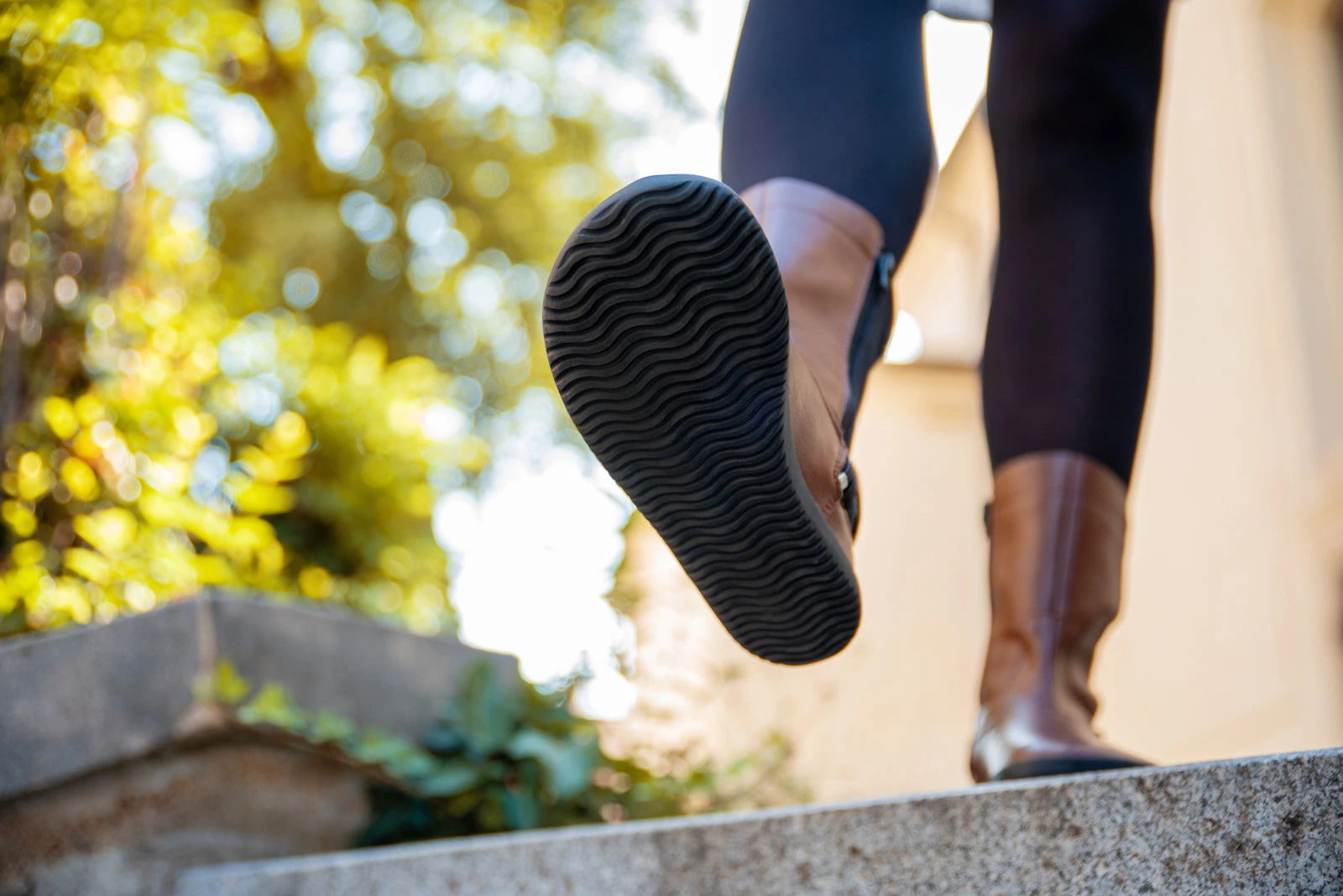 Сапоги средней высоты Ahinsa Barefoot — коричневый, фото 9