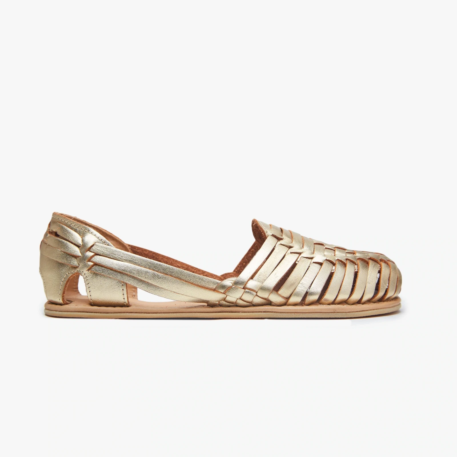 Босоногие сандалии Origo Huarache Slip-On by Anya — золотистый, фото 6