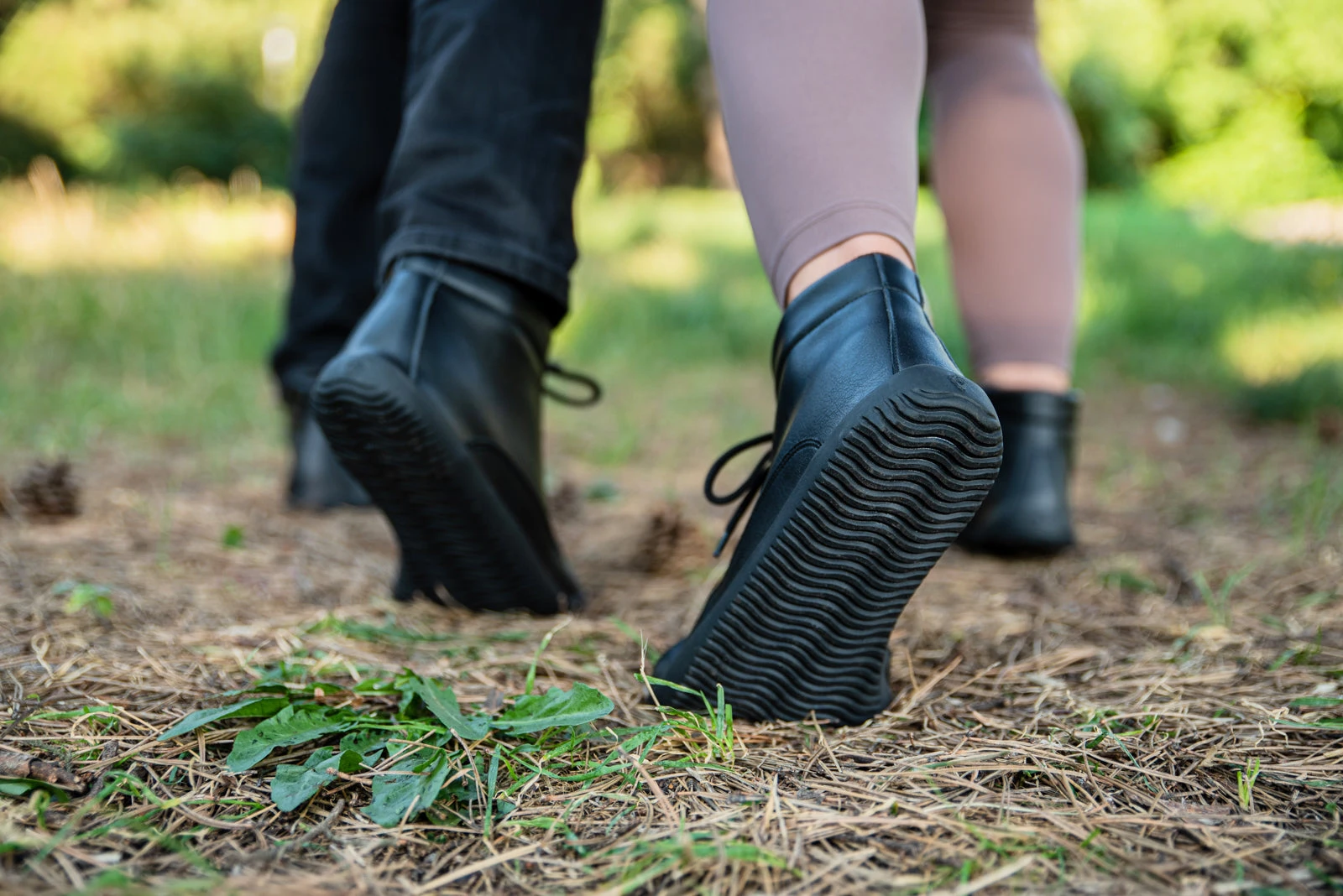 Ботинки Ahinsa Sundara Ankle Barefoot — чёрный, фото 12