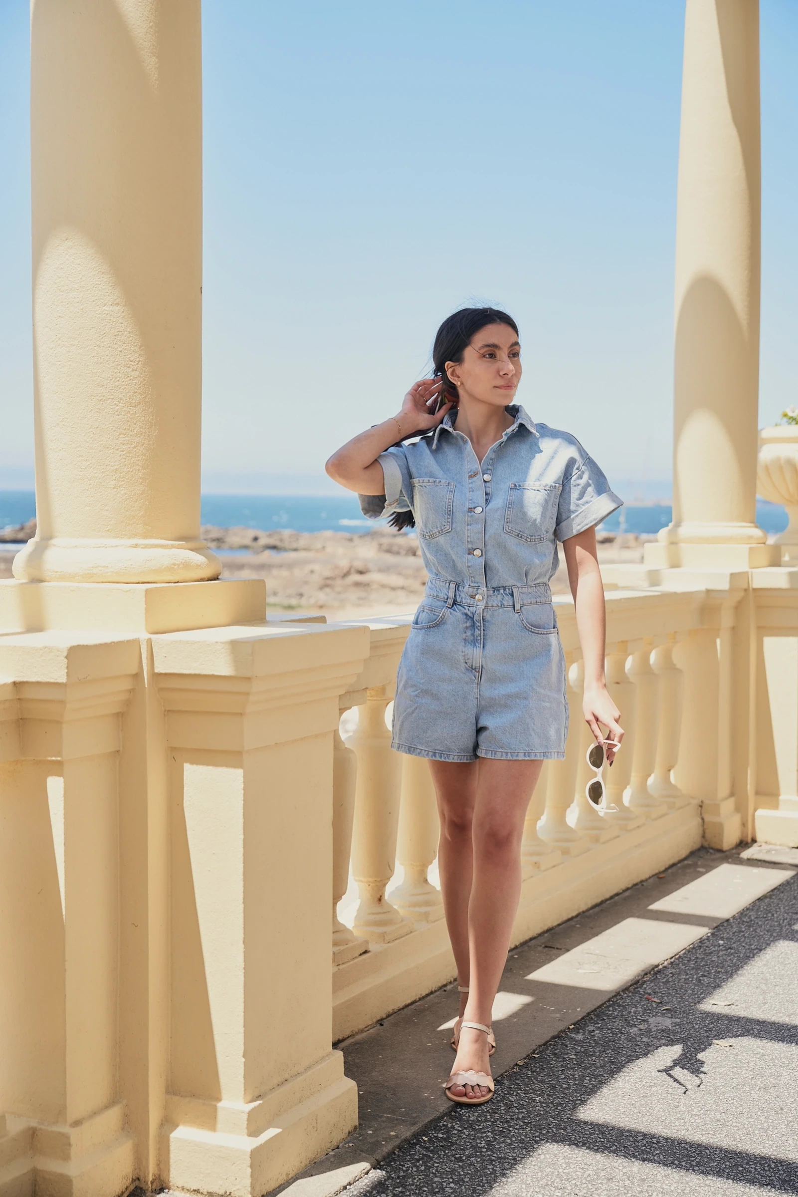Босоногие сандалии Shapen JASMINE — розовое золото, фото 3