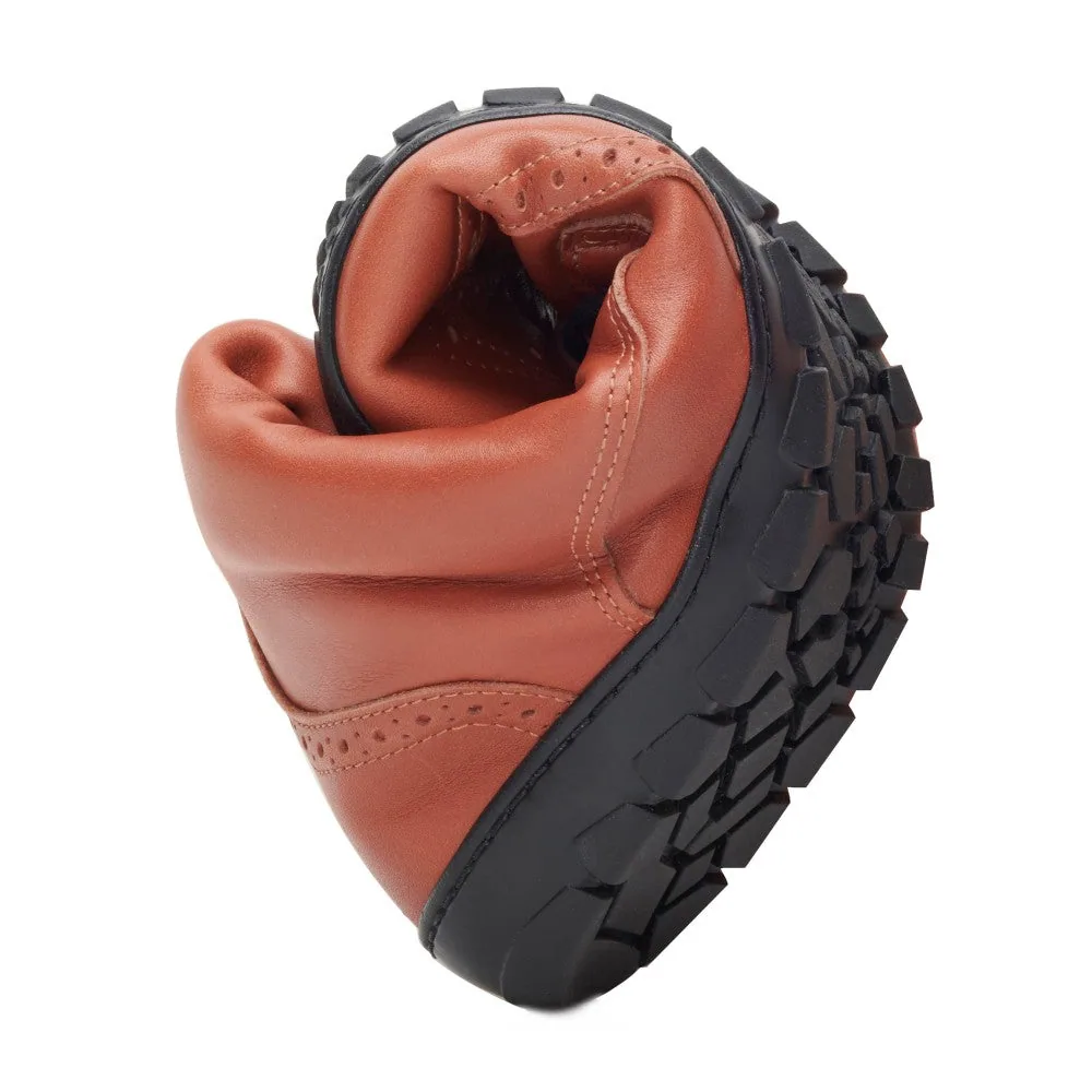 Ботинки для женщин и мужчин ZAQQ QUINTIC Winter Brogue Cognac (коньячный цвет), фото 4