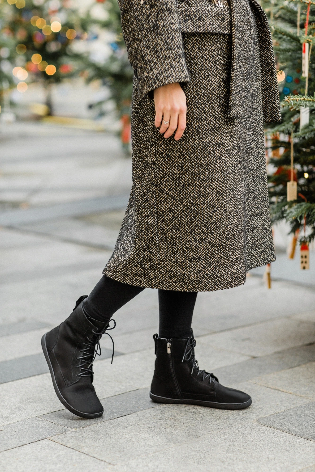 Босоногие ботинки Shapen COZY — чёрный, фото 16