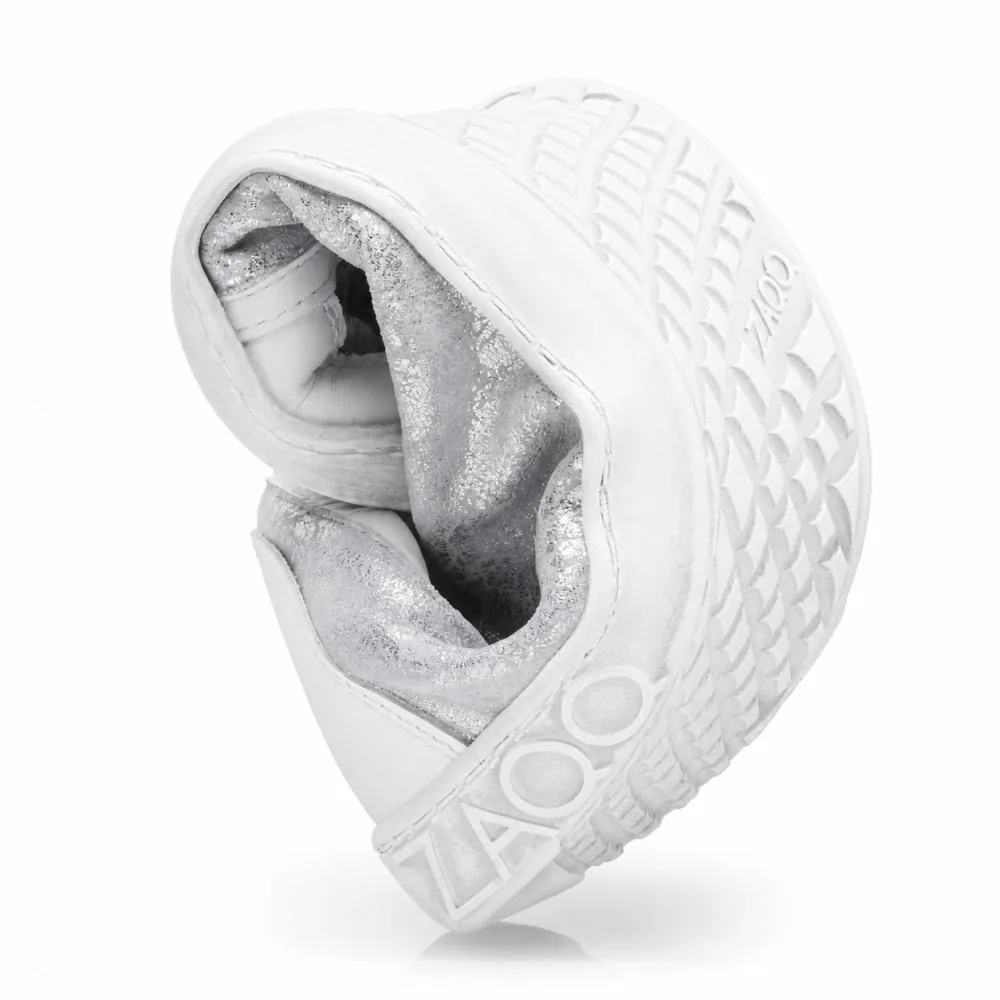 Женские кроссовки ZAQQ TIQQ Silver White (белый цвет), фото 4