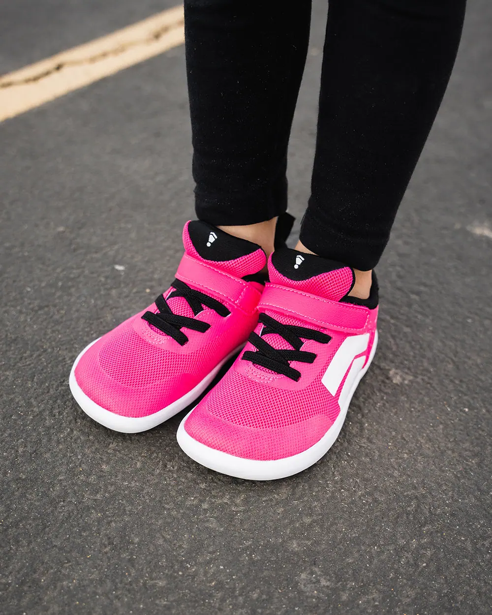Детские босоногие кеды Splay DASH Kids — Shock Pink, фото 6