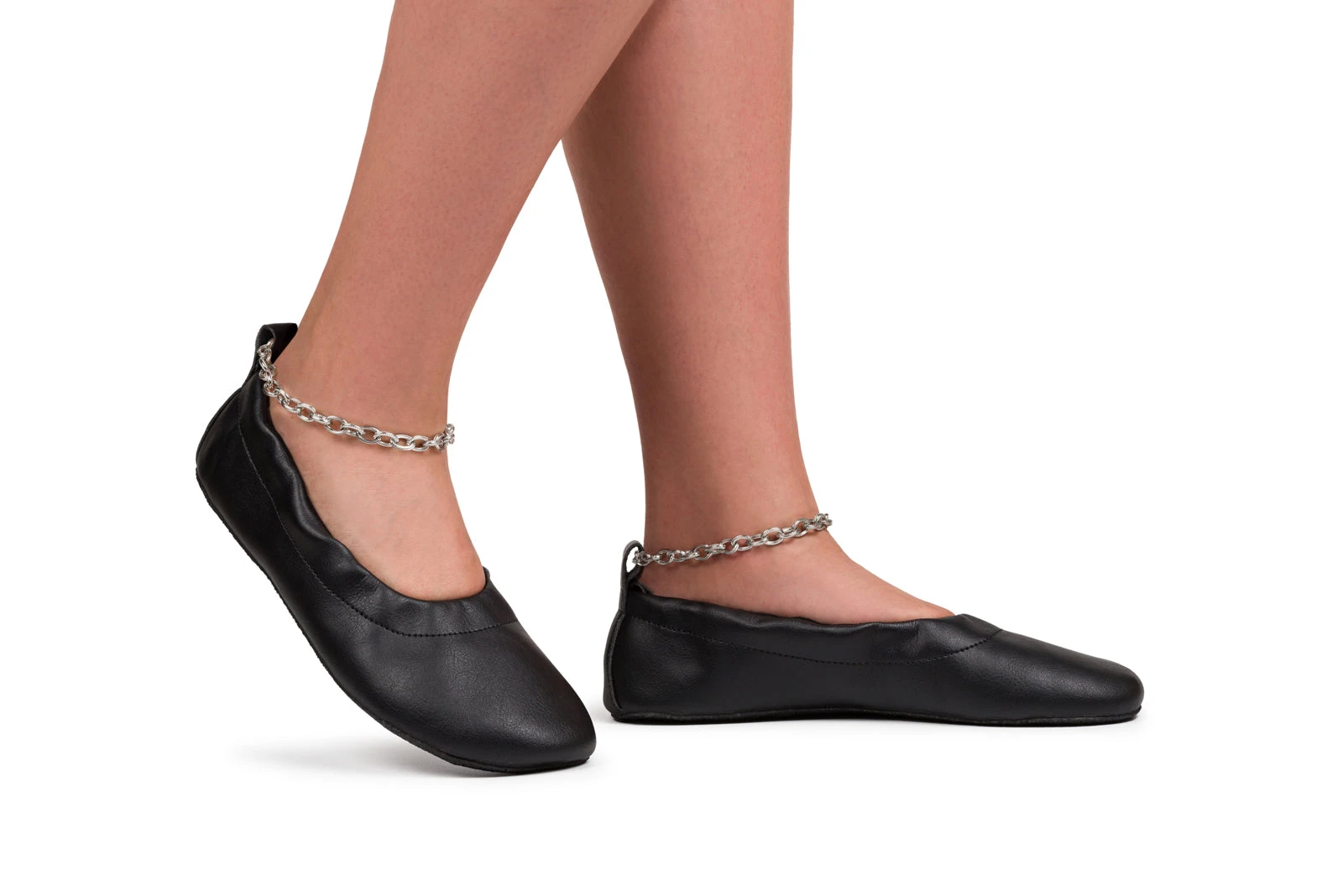 Балетки Ahinsa Chic Barefoot — чёрный, фото 19