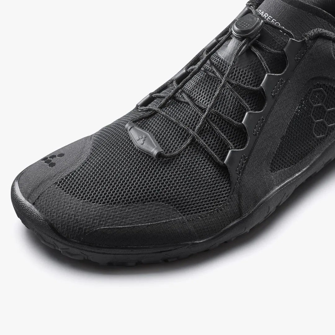 Кроссовки Vivobarefoot Primus Trail FG 3.5 — мужская модель, чёрный, фото 7