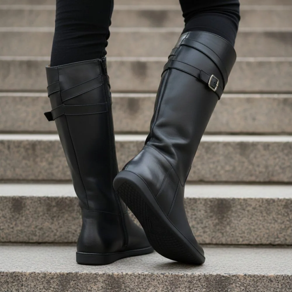 Женские ботинки ZAQQ ATTRAQT Vegan Black (чёрный цвет), фото 6