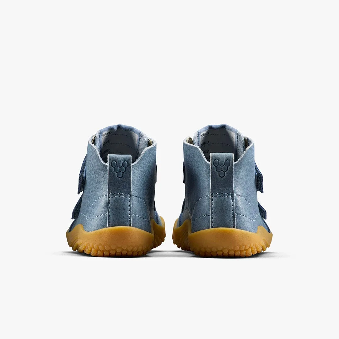 Ботинки Vivobarefoot Gobi Boot — для малышей, индиго, фото 5