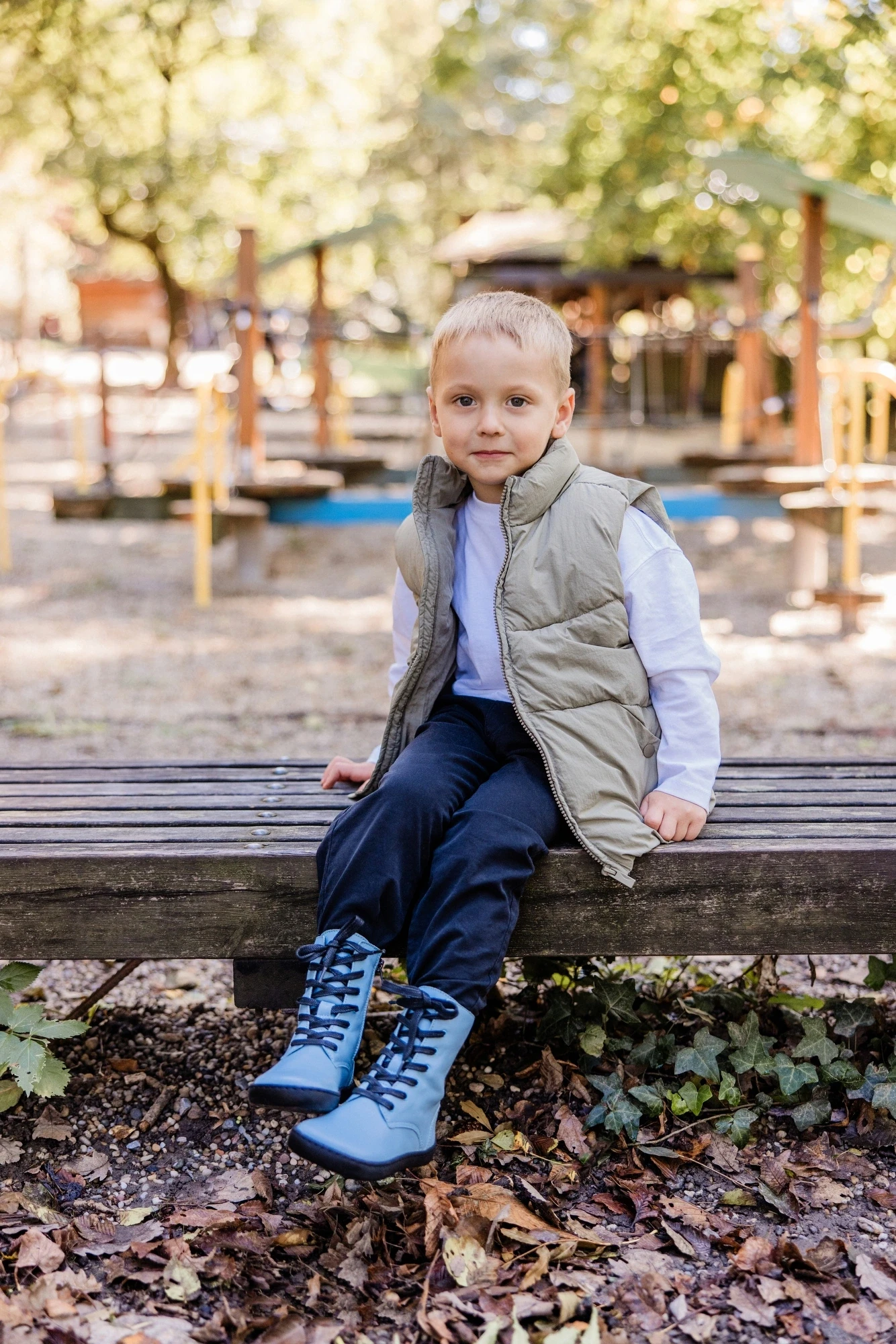 Босоногие ботинки Shapen MAVERICK Mini — нежно-голубой, фото 10