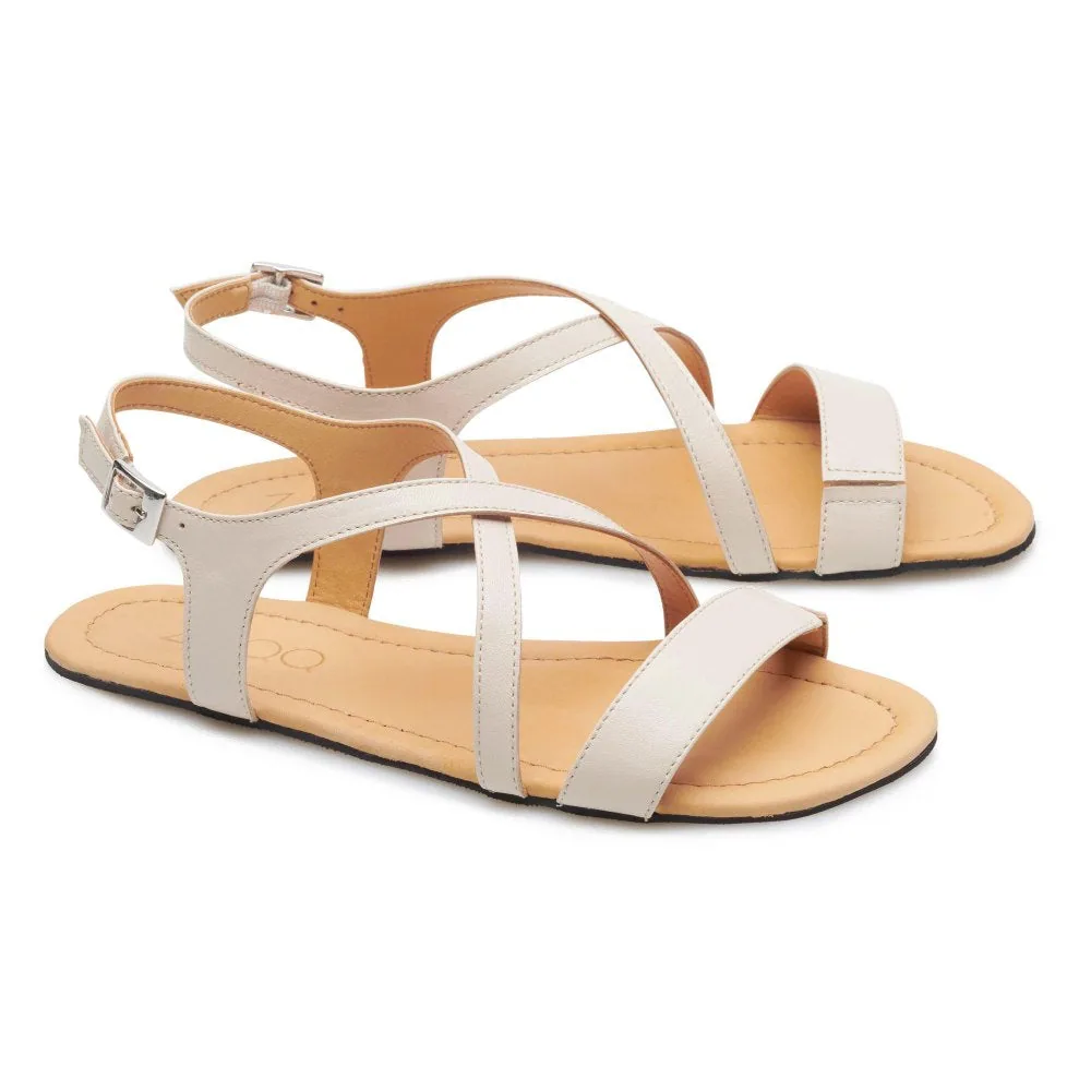 Женские сандалии ZAQQ QEE Beige (бежевый цвет)