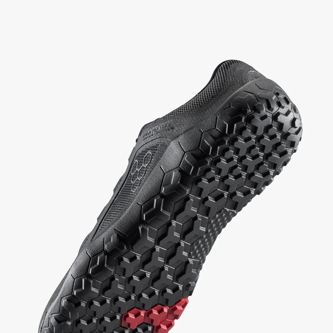Кроссовки Vivobarefoot Primus Trail FG 3.5 — мужская модель, чёрный, фото 8
