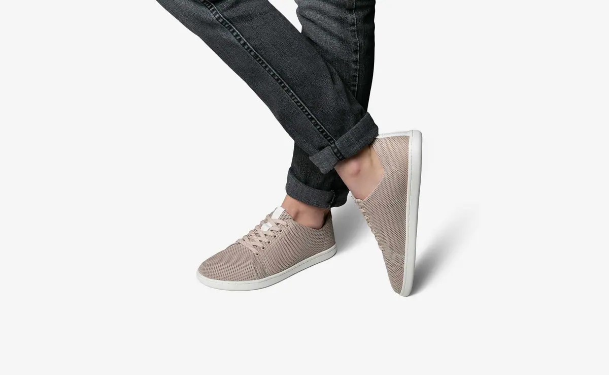 Босоногие кроссовки Feelgrounds Original Mesh — бежевый «Сахара», фото 6