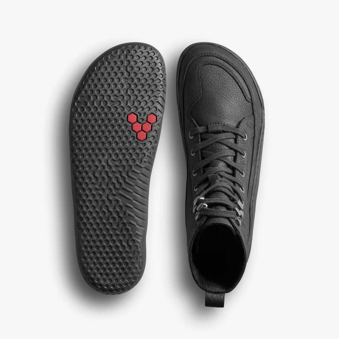 Ботинки Vivobarefoot Gobi Boot II — женская модель, чёрный, фото 2