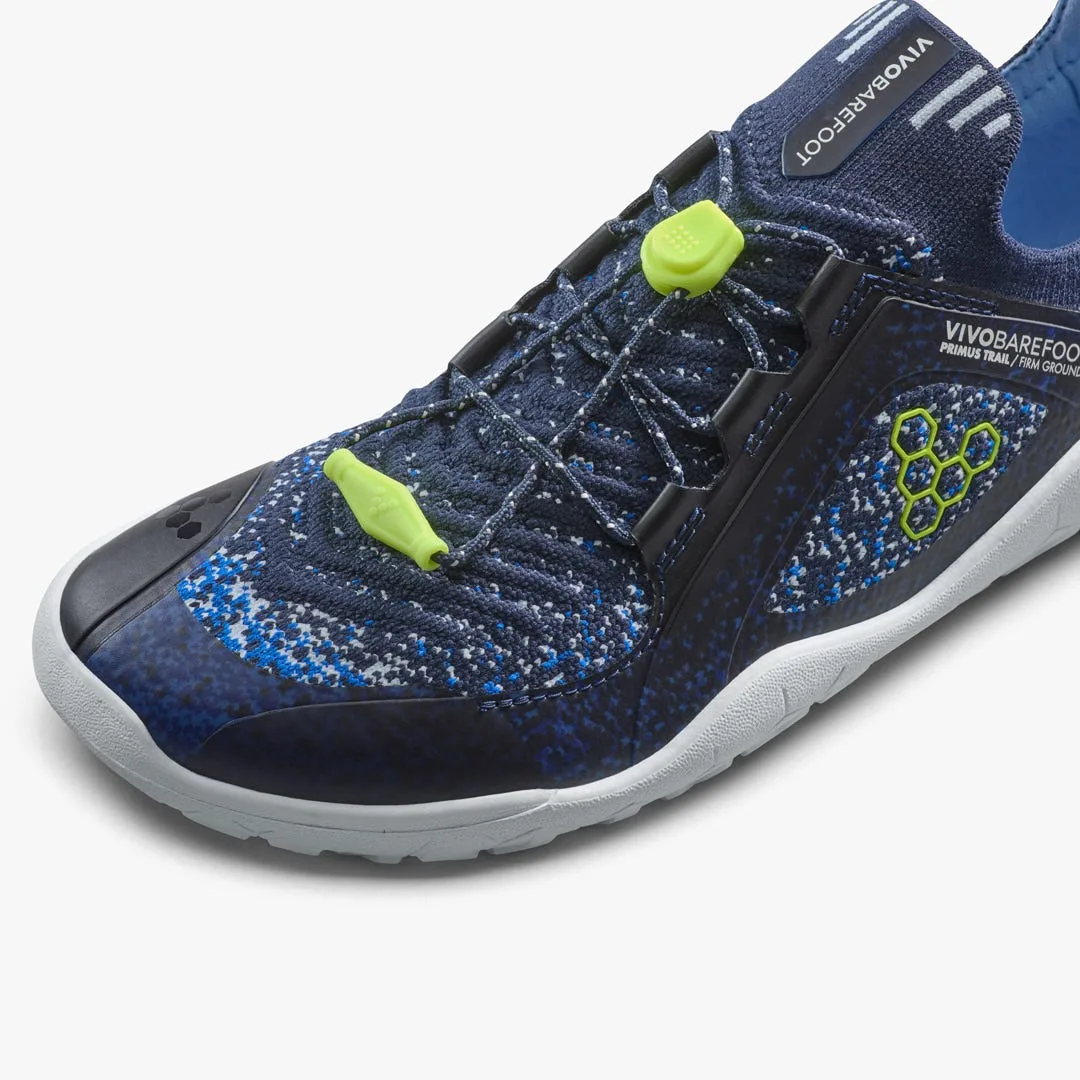 Кроссовки Vivobarefoot Primus Trail Knit FG — для подростков, синий с фиолетовым, фото 6