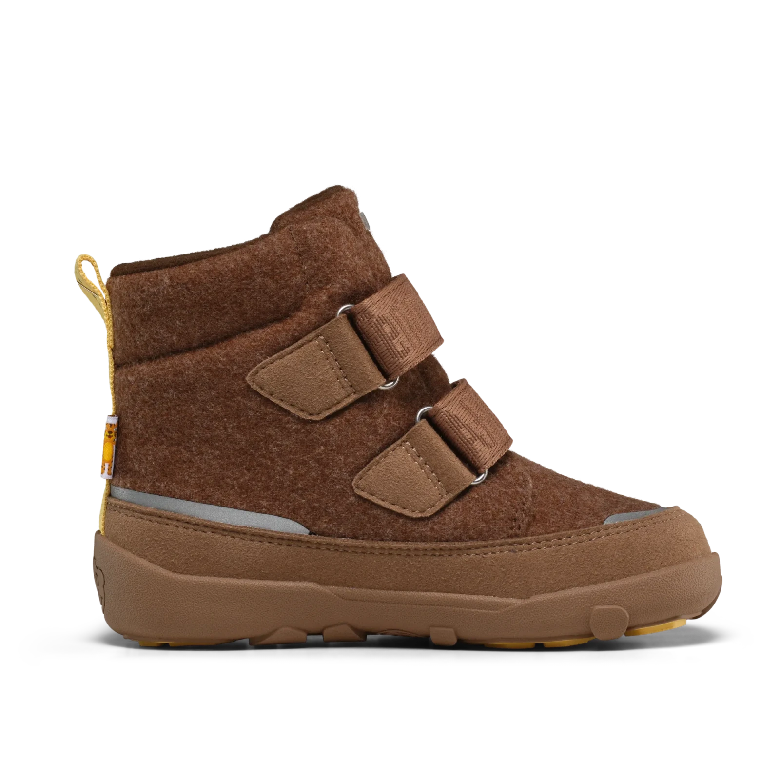 Зимние ботинки Affenzahn Comfy Тигр — коричневый, фото 4