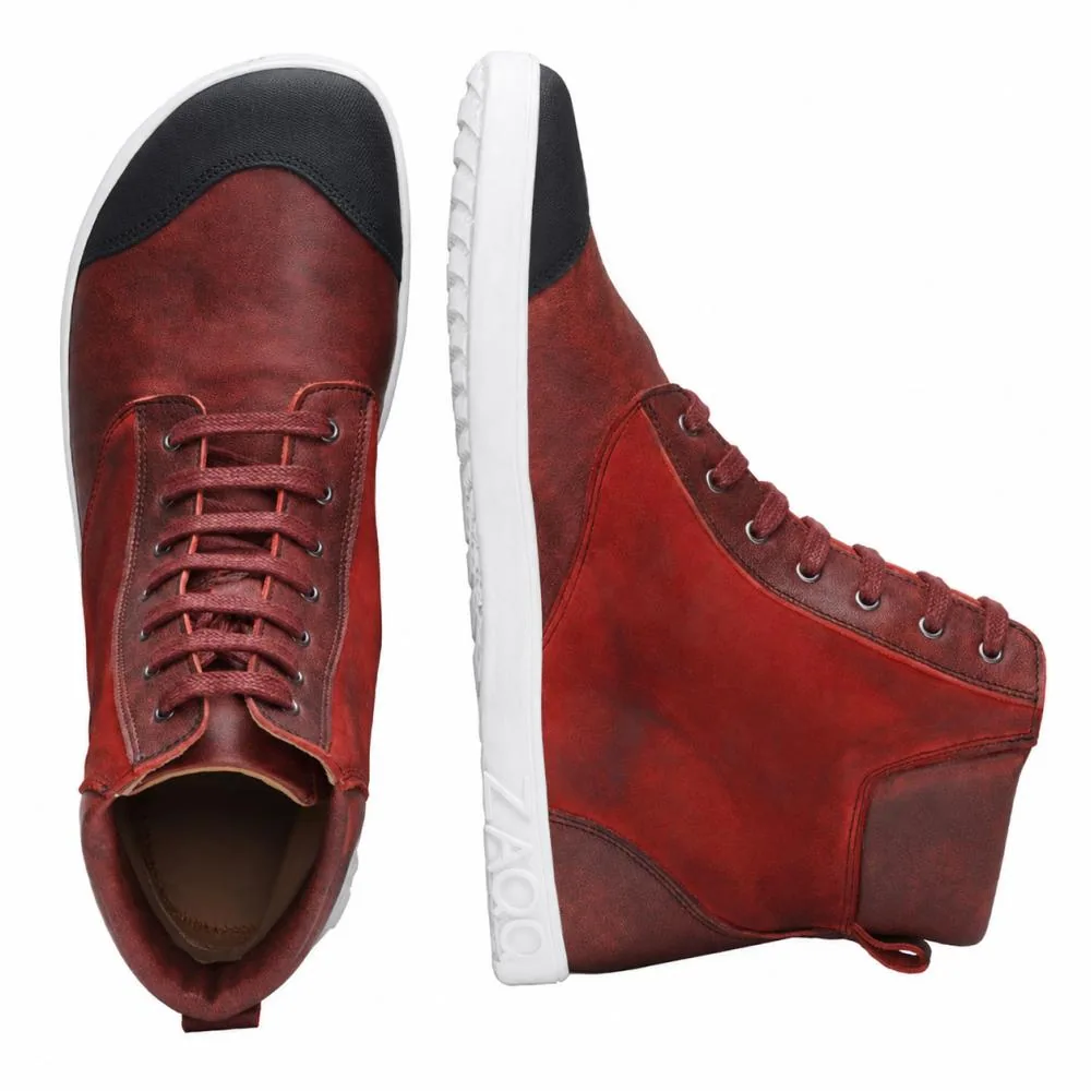 Женские высокие кроссовки ZAQQ CHICAQO Red, фото 3