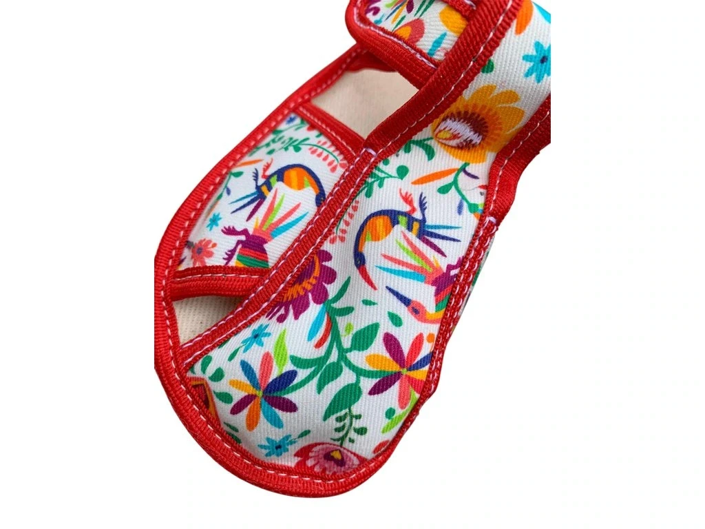 Тапочки Baby Bare Slippers — красный, белый (детские), фото 6