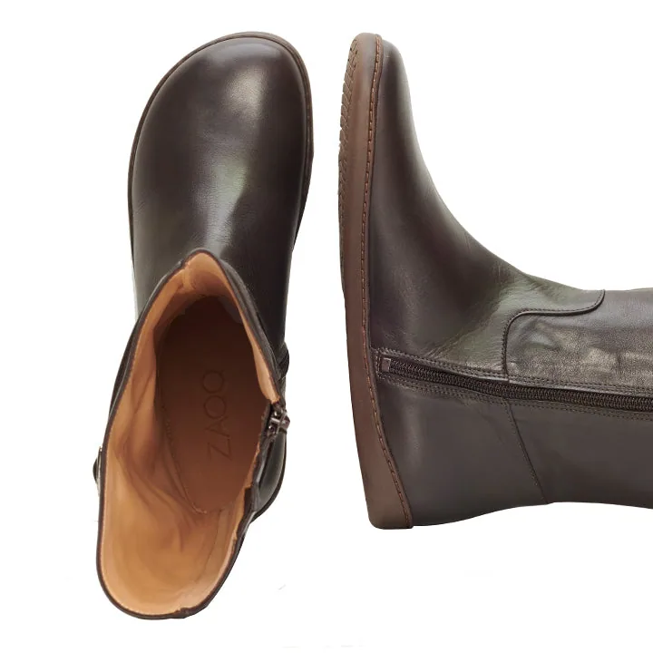 Женские высокие сапоги ZAQQ ATTRAQT Nappa, коричневые, фото 3