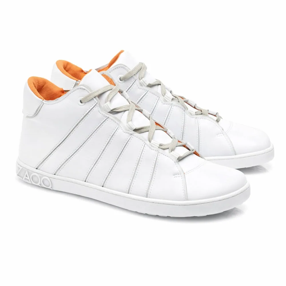 Кроссовки для женщин и мужчин ZAQQ QQQ Mid White (белый цвет)