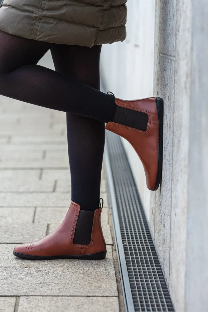 Ботинки для женщин и мужчин ZAQQ EQUITY Brogue Cognac (коньячный цвет), фото 6