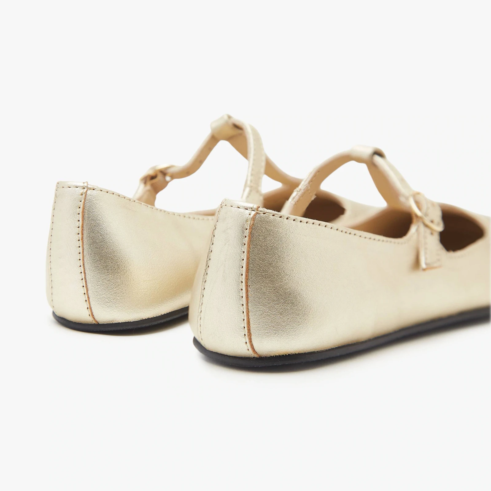 Босоногие туфли Origo Mary Jane T Strap — золотистый, фото 3