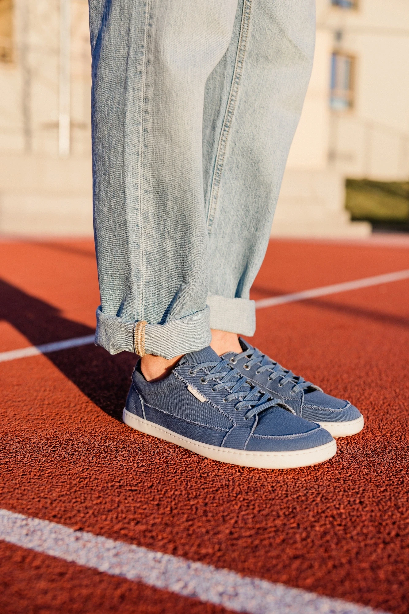 Босоногие кроссовки Shapen VIBIN — индиго (веганское исполнение), фото 14