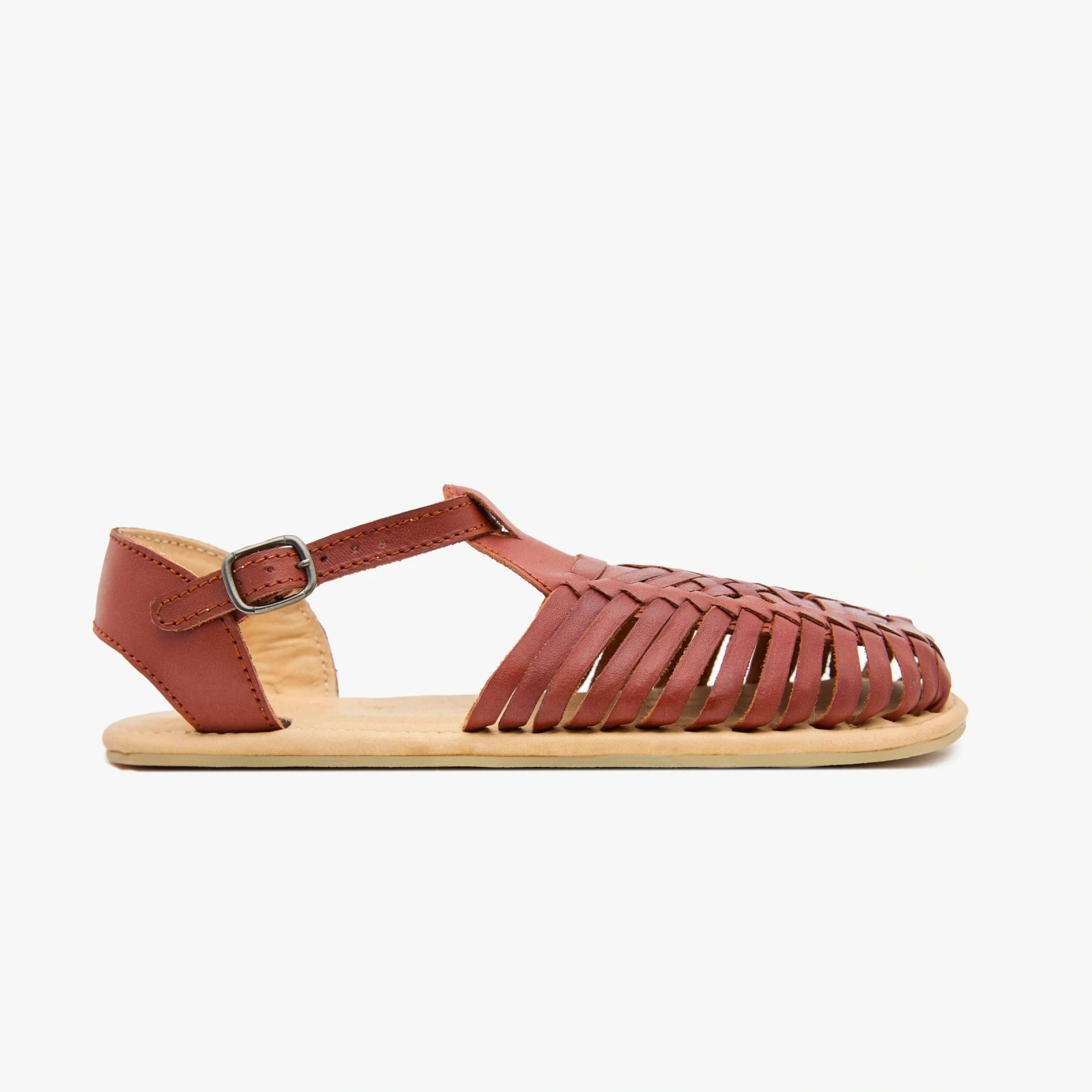 Босоногие сандалии Origo Huarache Sandal by Anya — корица, фото 5
