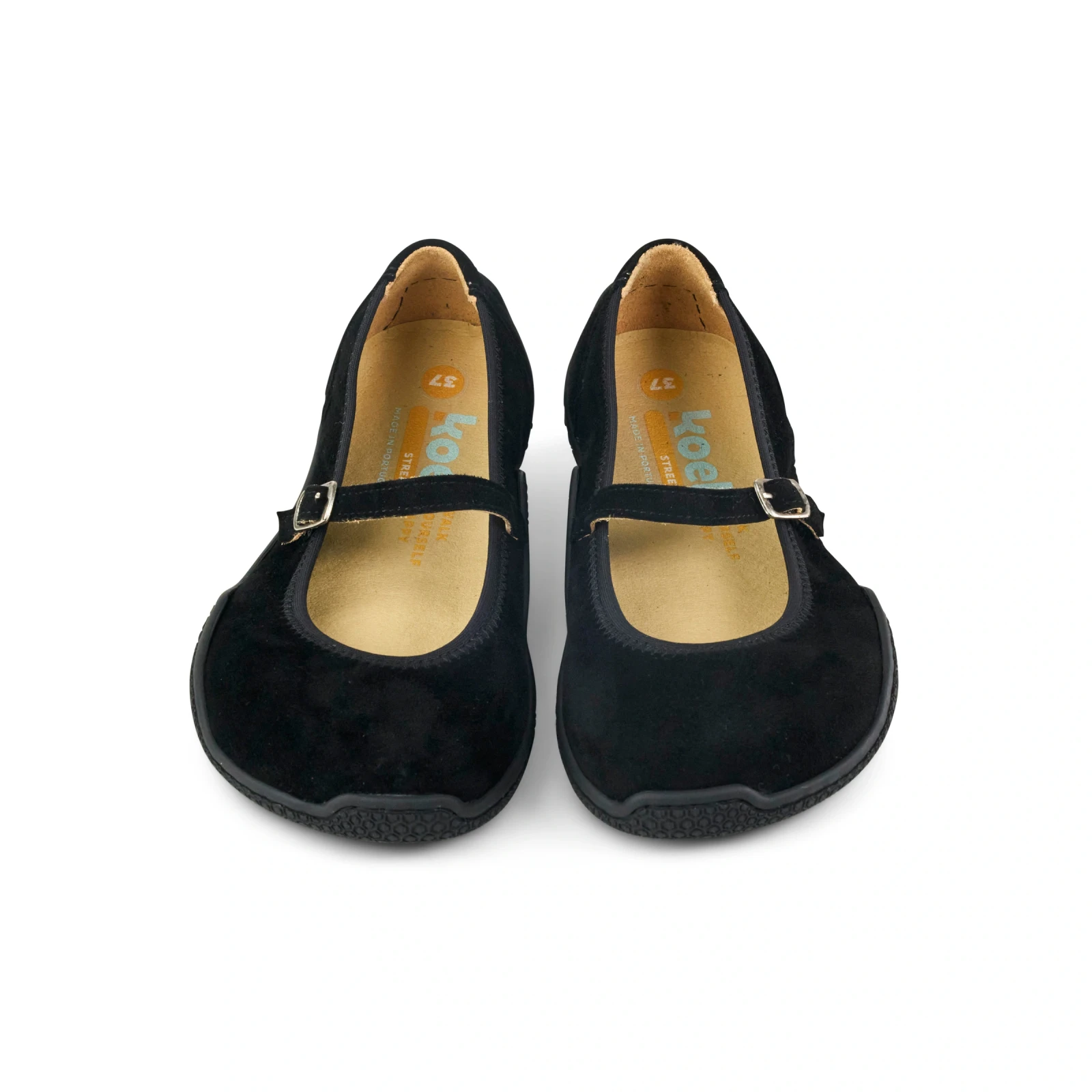 Балетки Koel VALERIA Suede — чёрный, фото 3